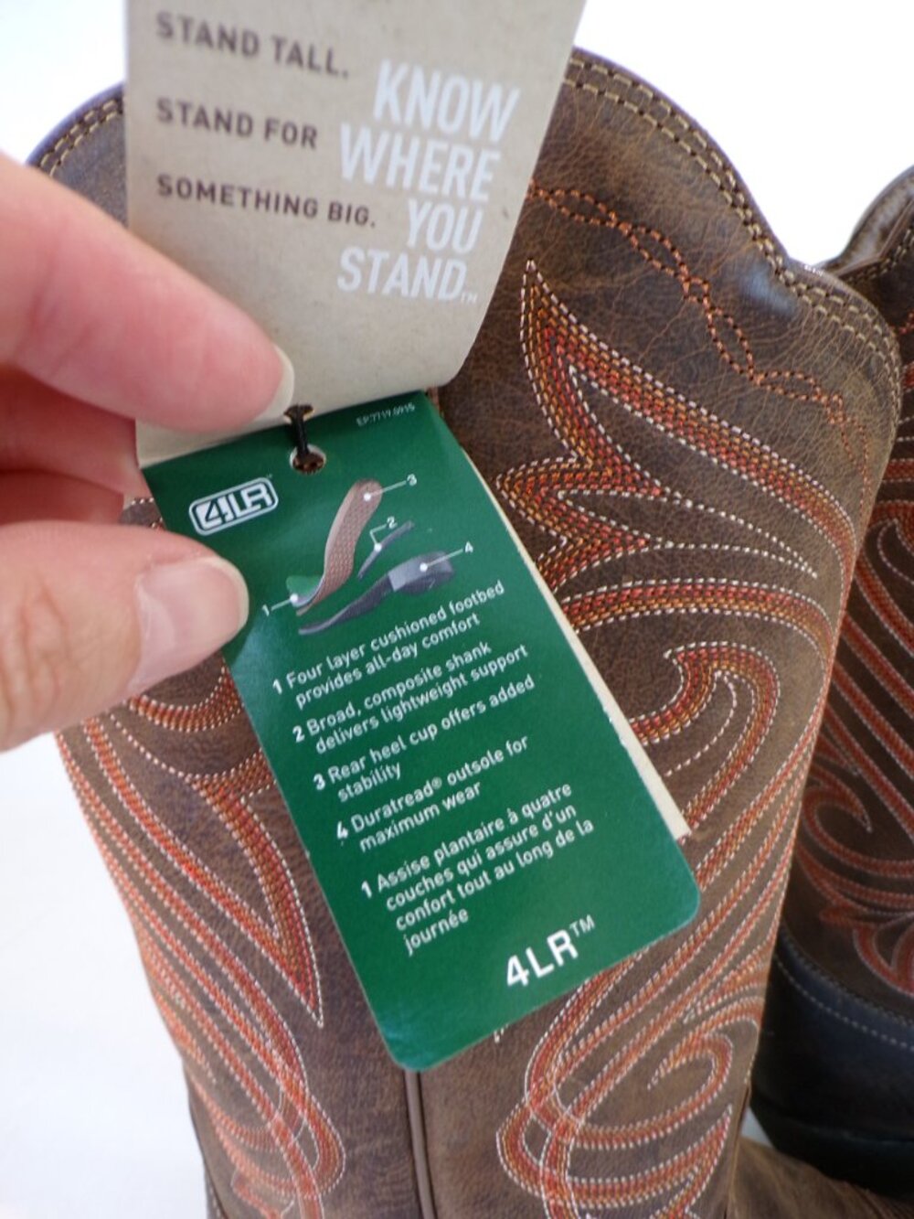Ariat Round Up R Toe Western Boot Style #10018619 Womens Size 9.5B - Picture 6 of 15